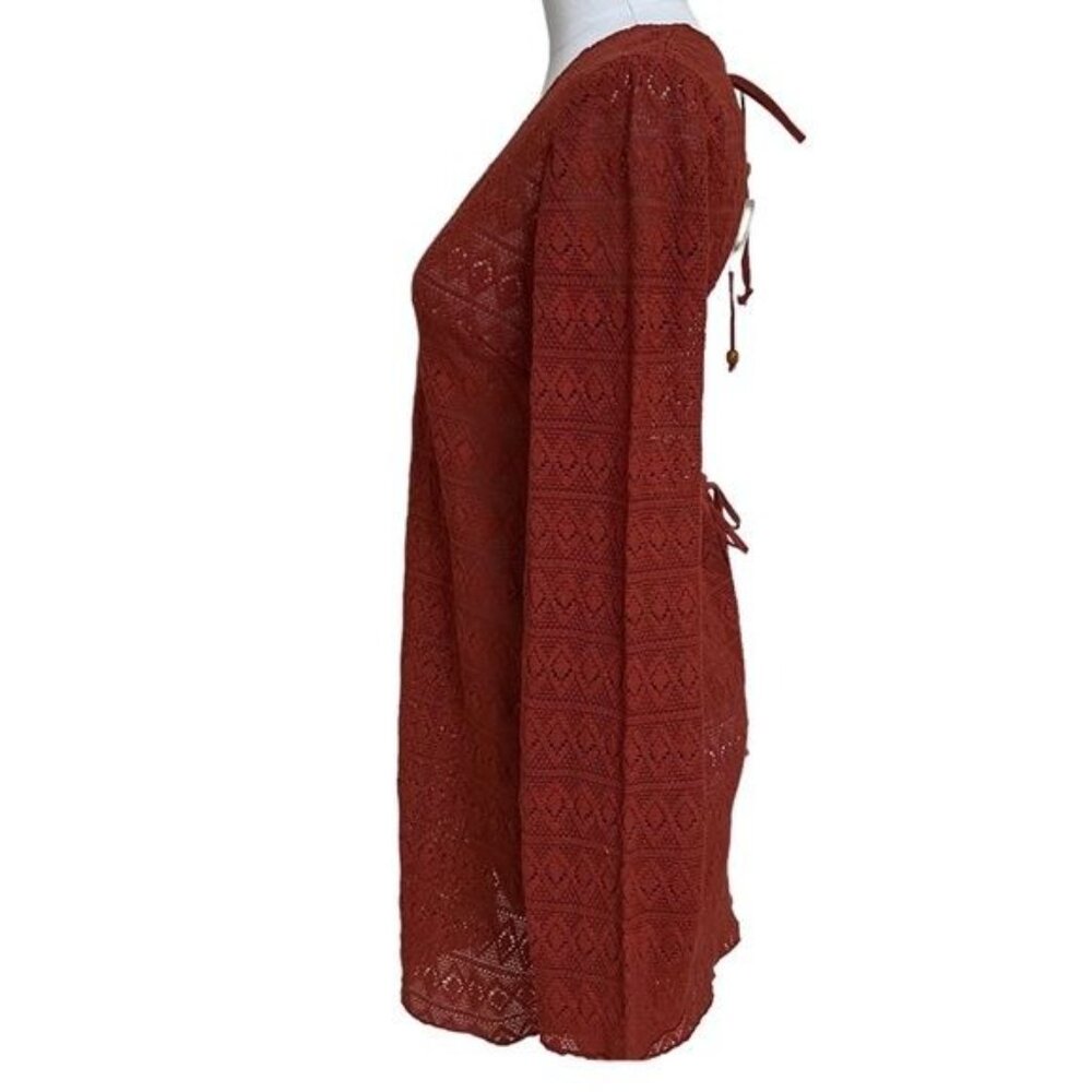 Free People Sea Through Mini by Endless Summer in Rooibos Tea, Size Small NWT - Picture 6 of 13